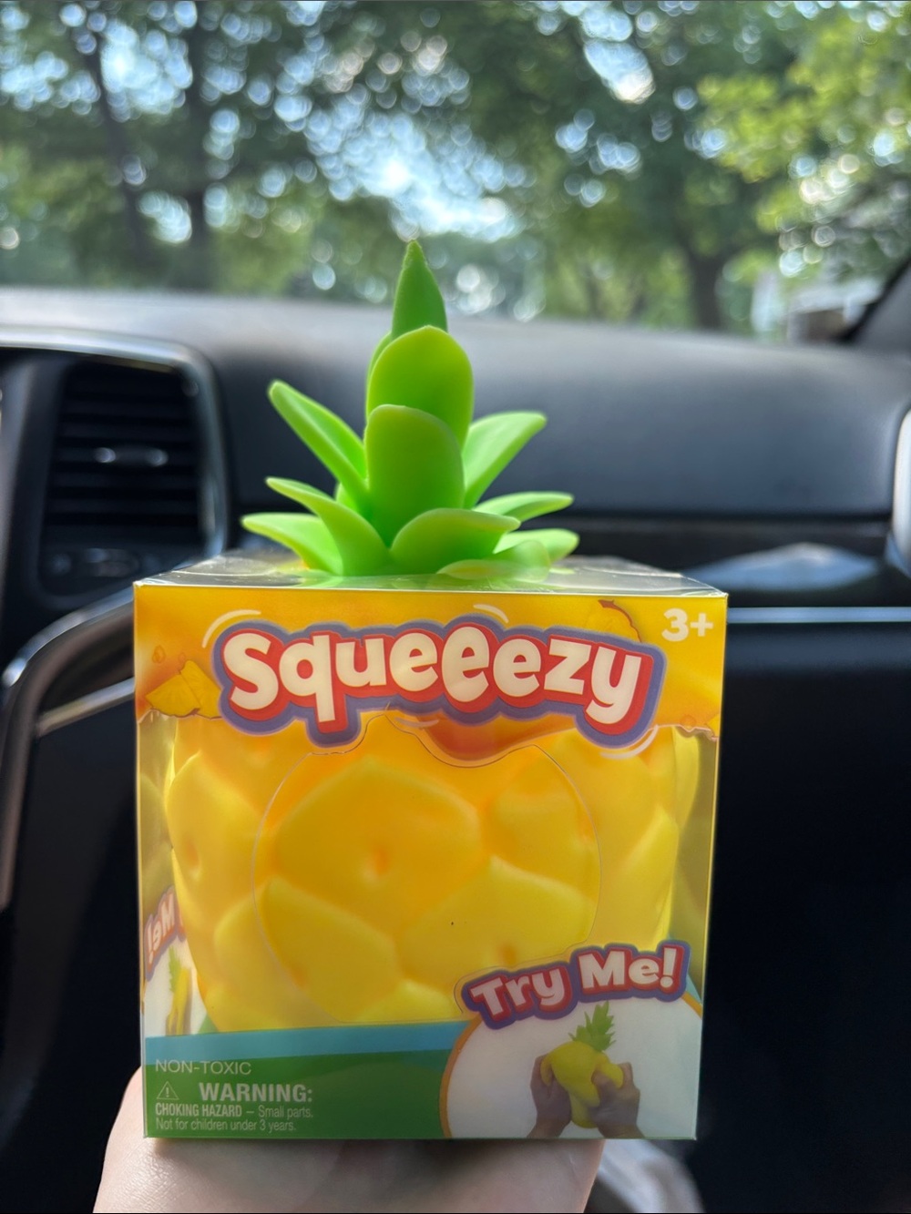 VIRAL JUST DROPPED Squeeezy Pineapple Squishy Toy sunny days Squeezy